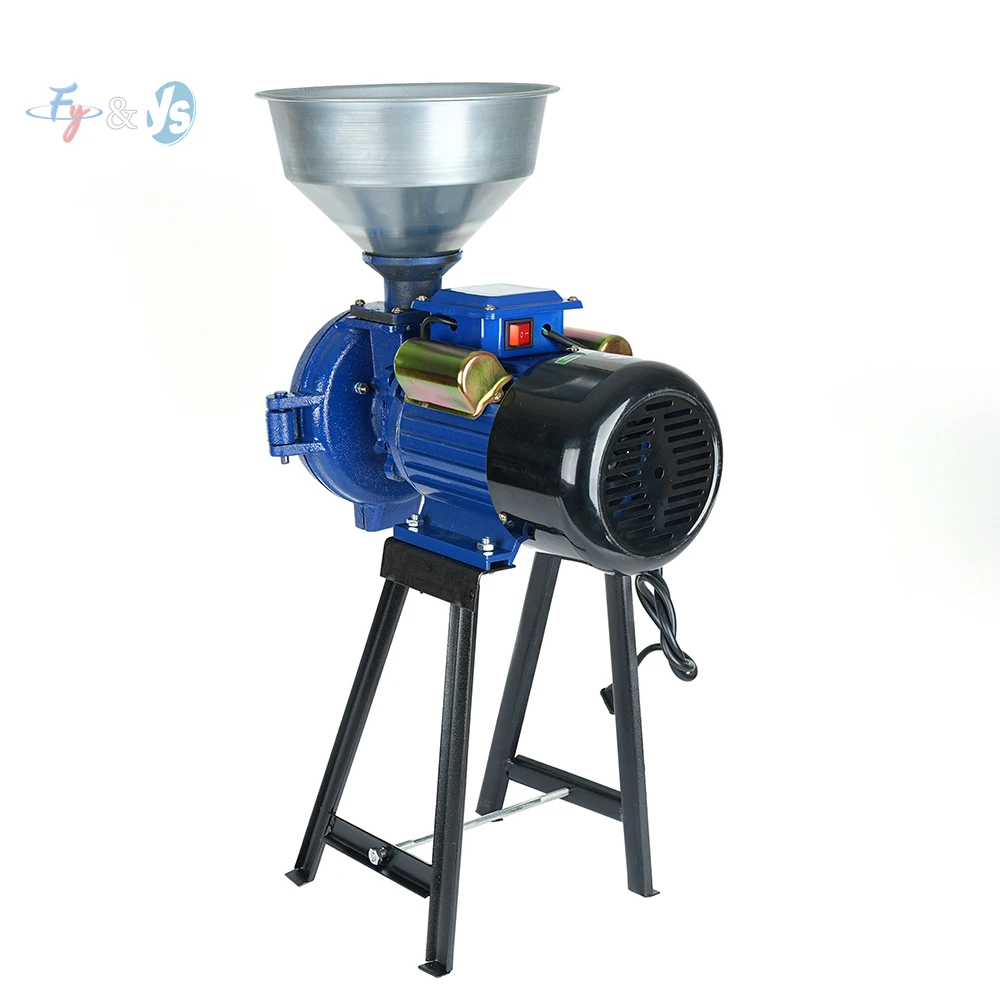 Multi-Purpose Electric Grain Mill – 110V/220V, Wet & Dry Grinding for Corn, Coffee, Spices, Medicine & Animal Feed