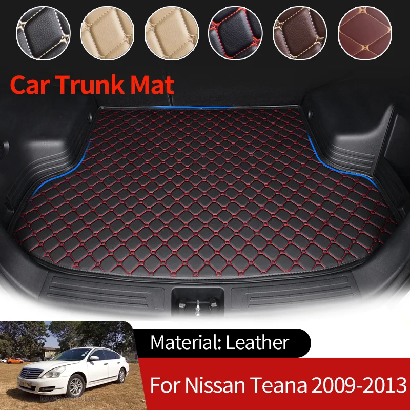 

for Nissan Teana Maxima J32 2009~2013 2012 Car Boot Liner Cargo Rear Trunk Mats Luggage FLoor Tray Waterproof Carpet Accessories