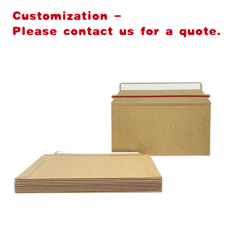 

на заказ. Заводские настраиваемые документы с утолщенным ремешком, самоклеящиеся резиновые конверты из крафт-бумаги, сумки-конверты