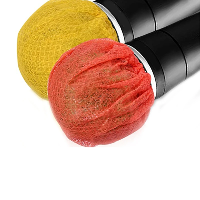 Non-Woven Microphone Covers Disposable Individually Packaged, Clean And Odorless