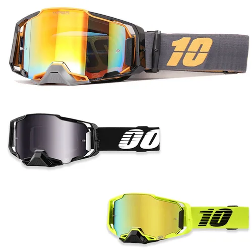 Bikefox-gafas de seguridad para motocicleta, lentes HD para Motocross, gafas de esquí para moto de cross, ATV, MTB, gafas de sol para ciclismo al aire libre