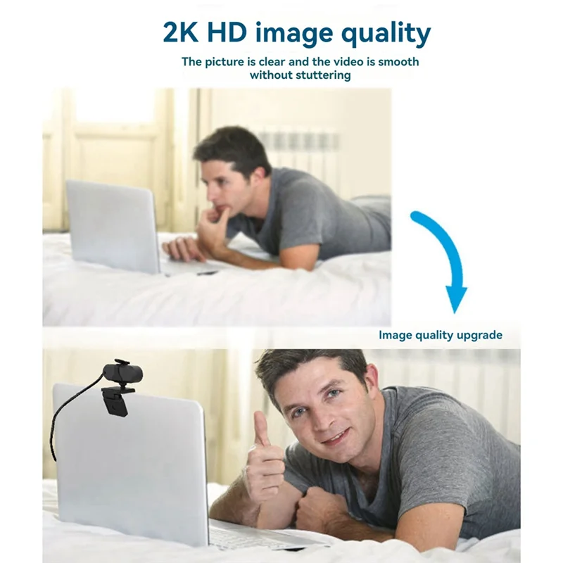 

Веб-камера AED6-HD1080P с конфиденциальной крышкой и встроенным микрофоном Plug and Play для ноутбука/настольного компьютера, видеоконференций