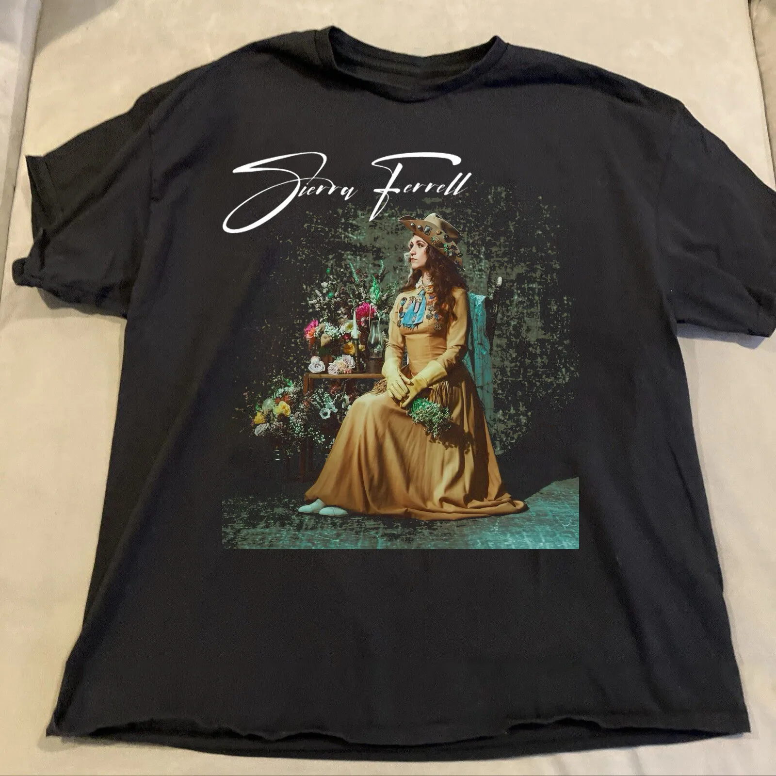 Sierra Ferrell Trail of Flowers Albums Tee Shirt Men Women All Size Cotton BS226