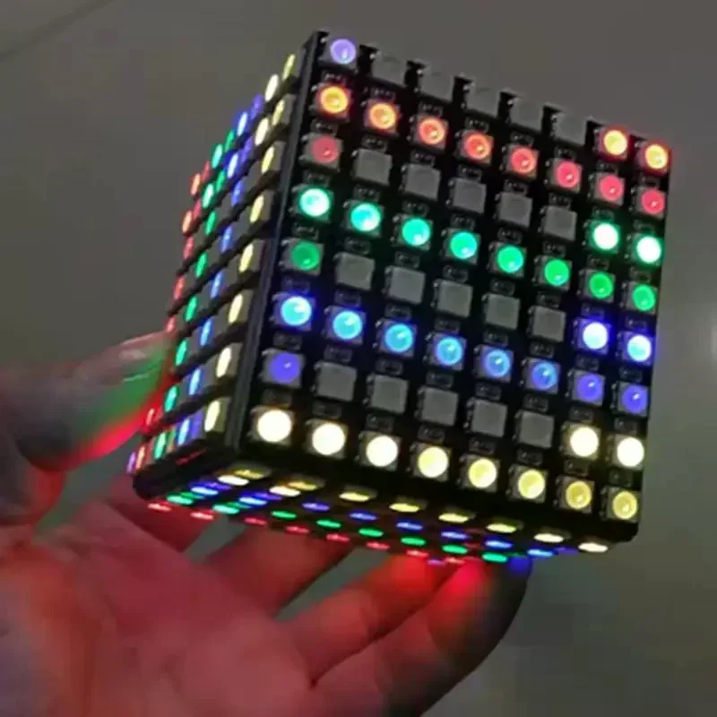 WS2812 LED 5050 RGB 8x8 4 16 25 64 Bit LED Matrix Module For DIY Colored Light Development Board