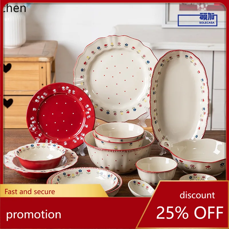 

Hxl ceramic tableware set - dinnerware set for home use - housewarming gift - rice bowls