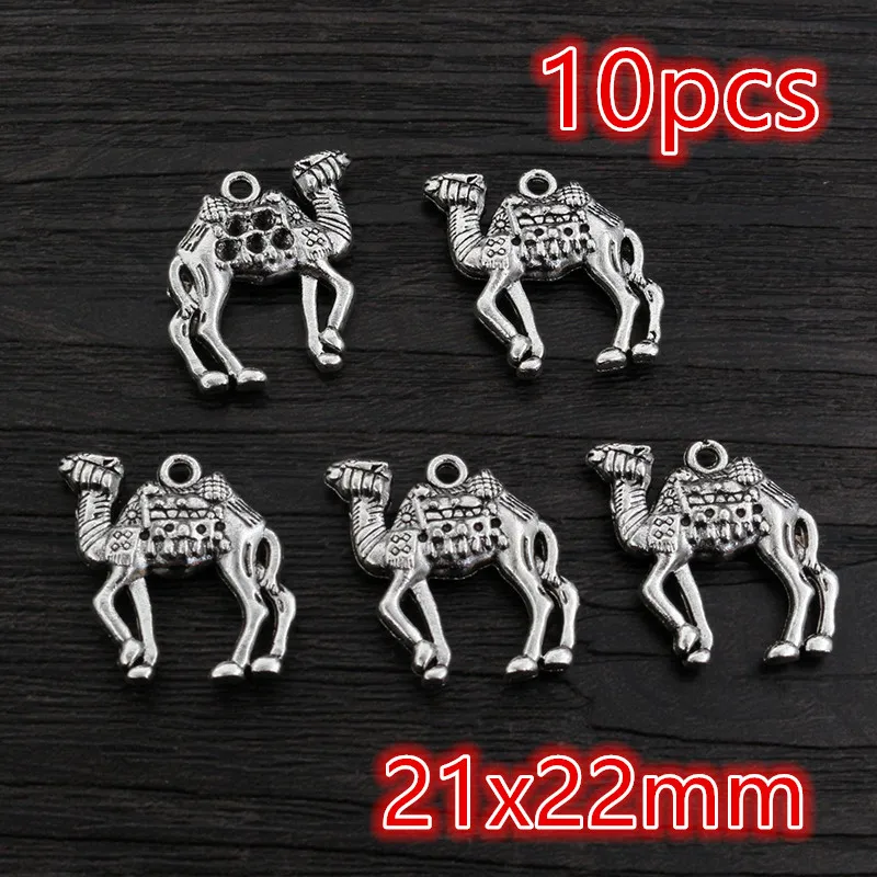 Antique Silver Plated Moon Sun Flower Charms for DIY