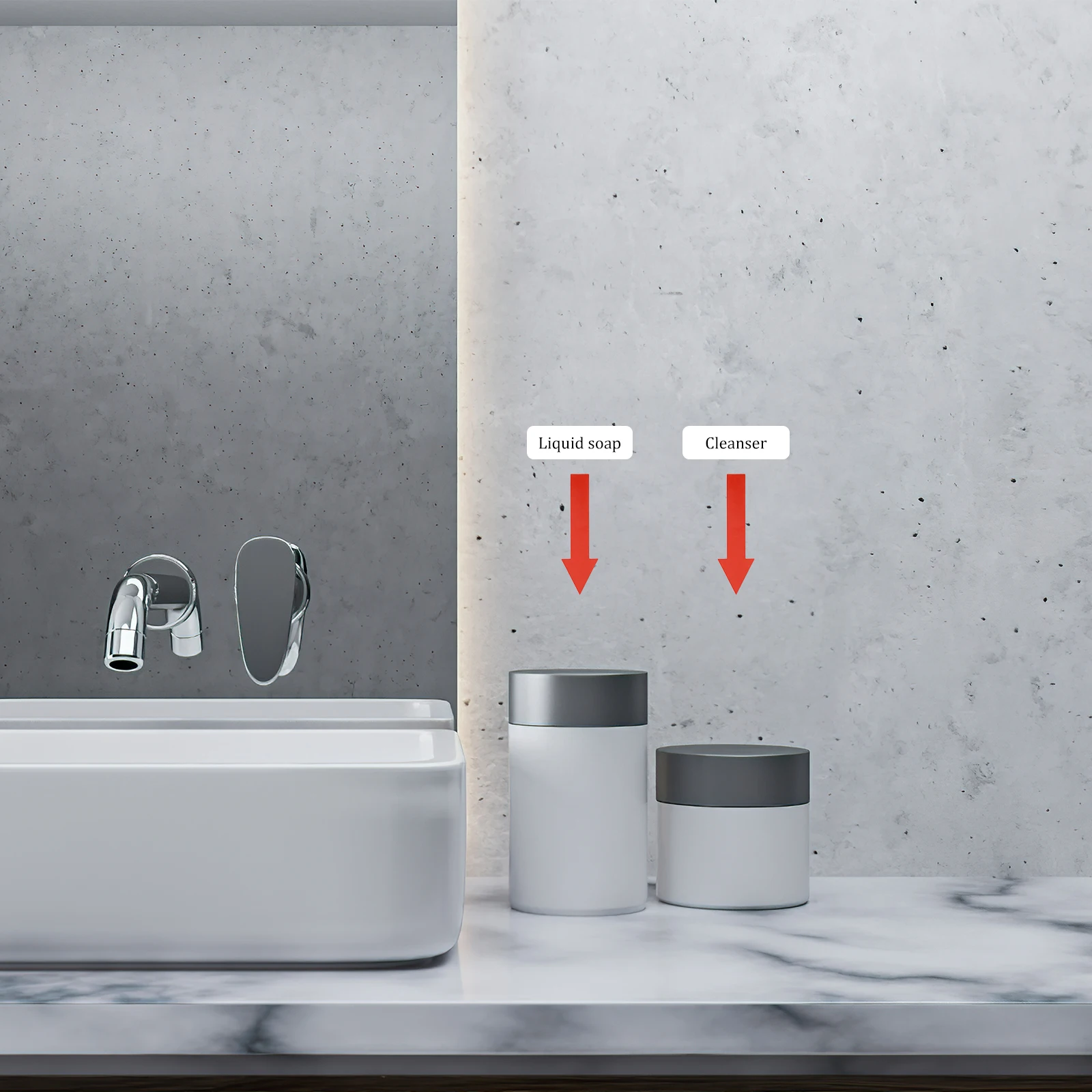 100 قطعة من ملصقات السهم، علامات اتجاهية حمراء للأرضية، إشارة تحذيرية، شارات لاصقة، ملصقات اتجاهية للسلامة #4