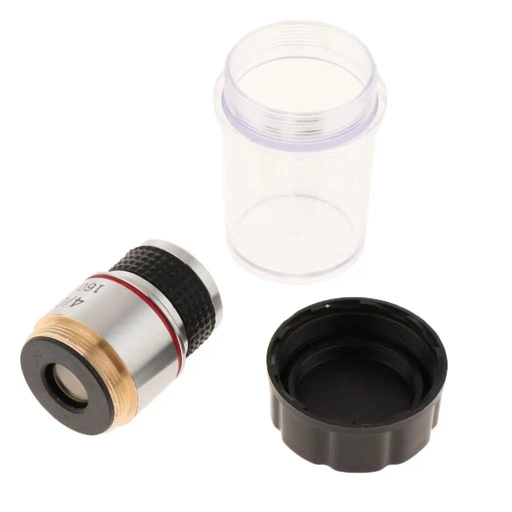 Objectif achromatique 4X de haute qualité 20,2 mm pour microscope biologique