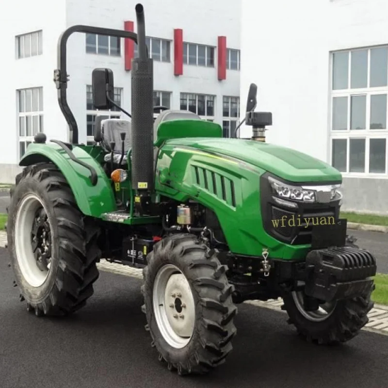 4x4 90hp AC cabin tractors agriculture traktor diyuan tractor