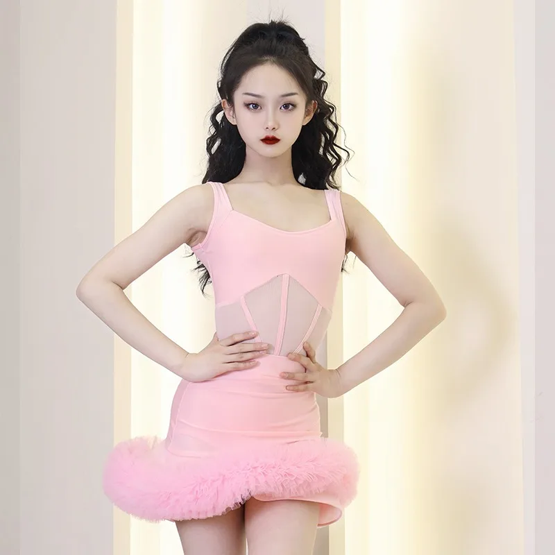 Spódnica do tańca latynoamerykańskiego na zamówienie, strój do ćwiczeń dla dziewcząt, kostiumy sceniczne, zestaw, sukienki konkursowe do tańca towarzyskiego dla kobiet.