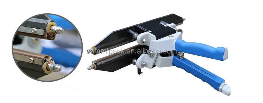 Easy Operation Plastic Bag Sealing Machine Portable Heat Hand Impulse Sealer with Cutter