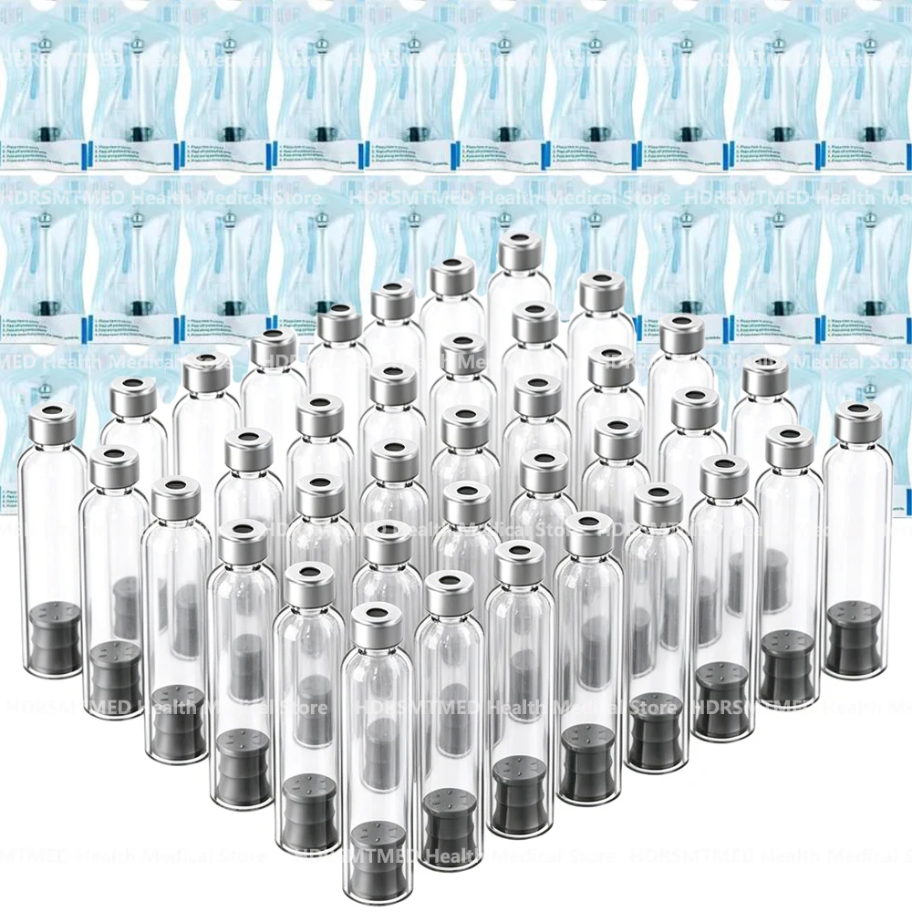 

10-100Pcs Sterile 3ml Insulin Cartridge Cassette Bottle for Lilly Insulin Injection Pen Individual Pack Medical Aesthetics