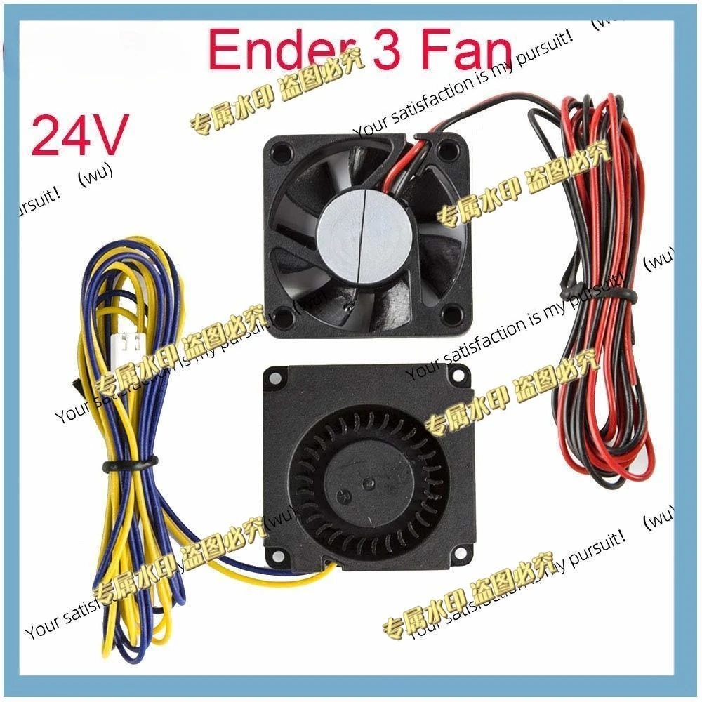 For Creality 4010 40x40x10MM DC24V Cooling Ring Fan for Ender-3/Ender-3 S1/Ender-5 CR-X 3D Printer Parts