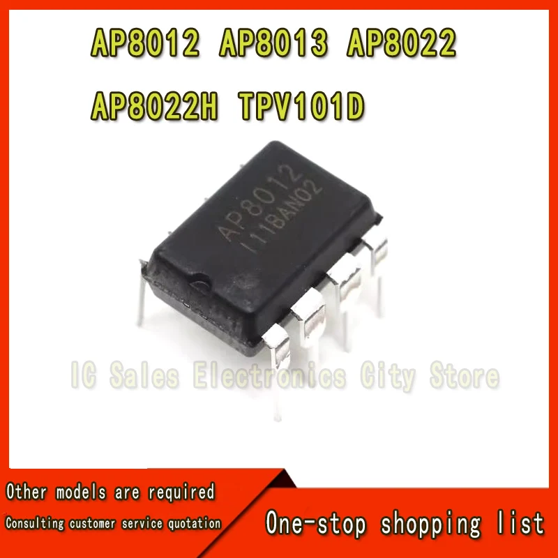 (10 piezas) 100% nuevo Chipset AP8012 AP8013 AP8022 AP8022H TPV101D DIP-8