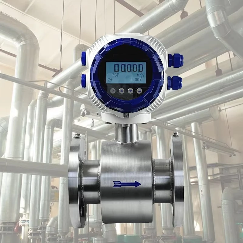 

Hot Sale 4-20ma Output Hot Industrial Water Flow Meter 3 Inch Emf Meter