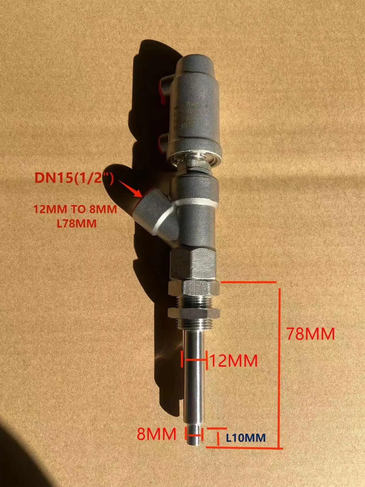 Imagem -05 - Bocal Pequeno da Máquina de Enchimento do Tamanho para a Máquina de Enchimento de Oigital Tubos de Ensaio Minúsculos mm Líquido Bocal da Máquina de Enchimento