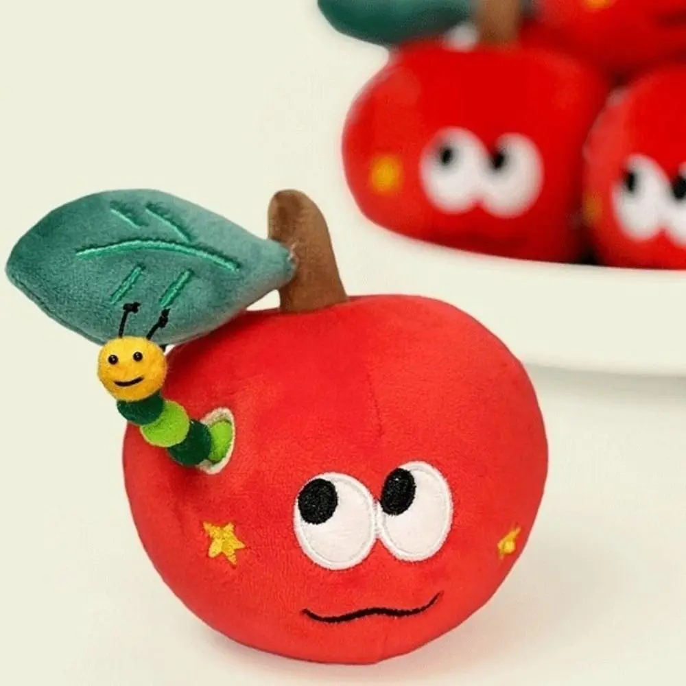 Bellissimo cartone animato frutta romantico rosso creativo anello organizzatore morbido e carino regalo di San Valentino celebrazione dell'anniversario