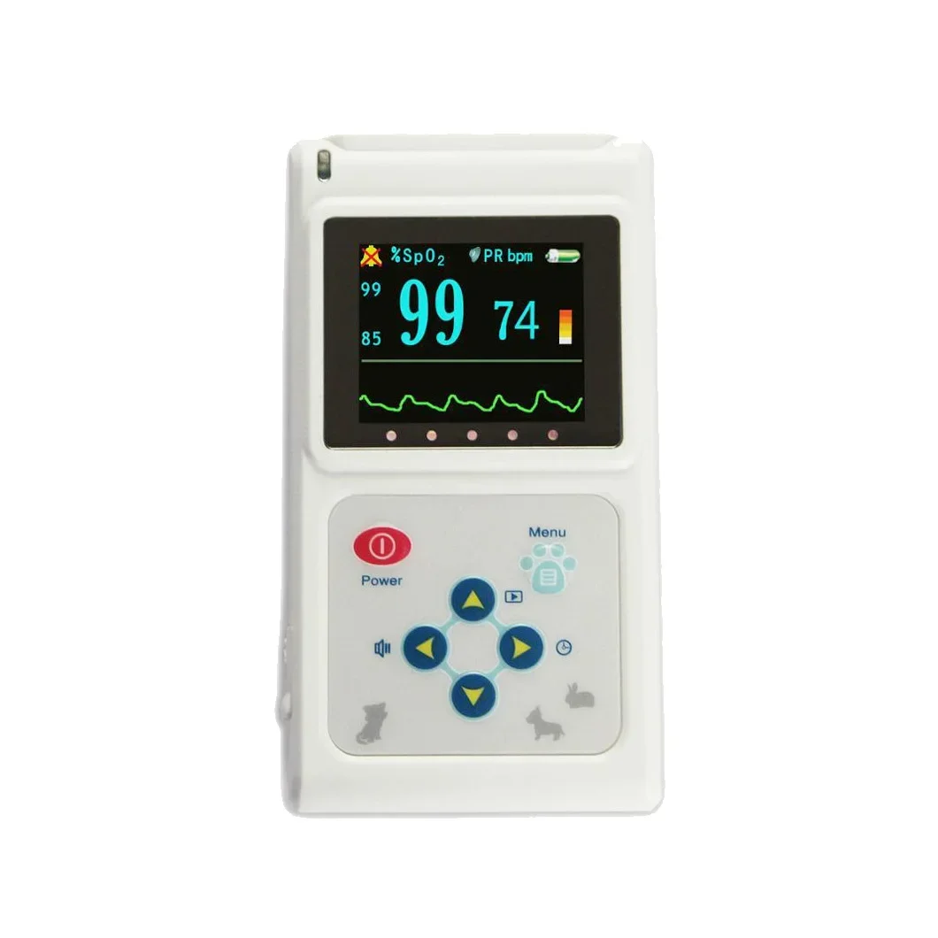 Pets Hospitals Equipment Animals Mini Veterinary Real-time data Handheld Pulse Oximeters