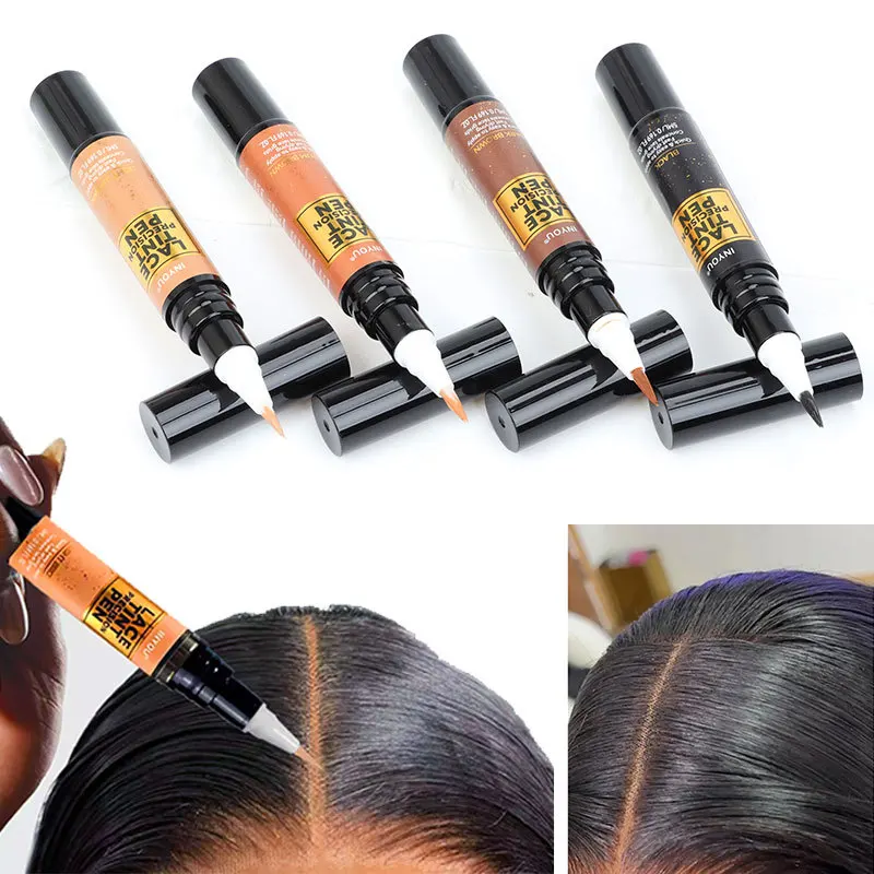 Lace Tint Precision Pen Wig Lace Headgear Coloring Pen Precision Complementary Coloring Haircare