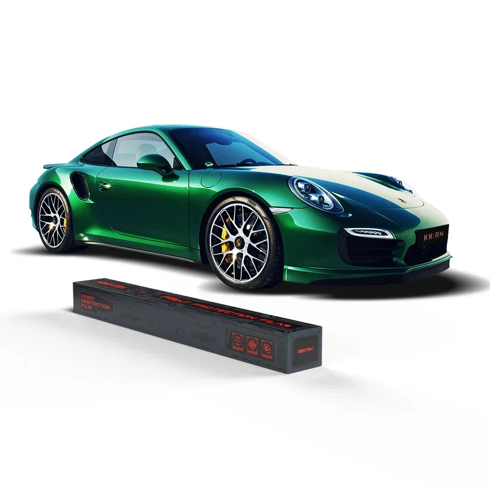 

HOHOFILM 1.52*15m Full Roll 10mil Thickness Self Healing Clear Transparent Glossy Anti Scratch Car Full Body Protection Tpu Ppf