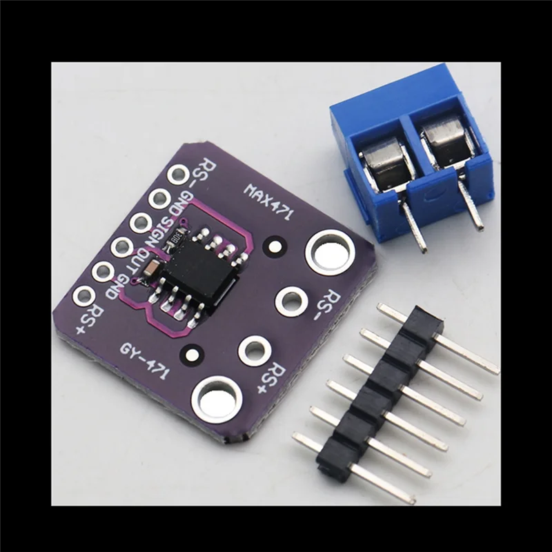 AB15-10 Stuks GY-471 Sensoren Spanning Stroom Sensor Module Voor AVR Tester Board 5V Resistieve Spanningsverdeler DC 3-25V