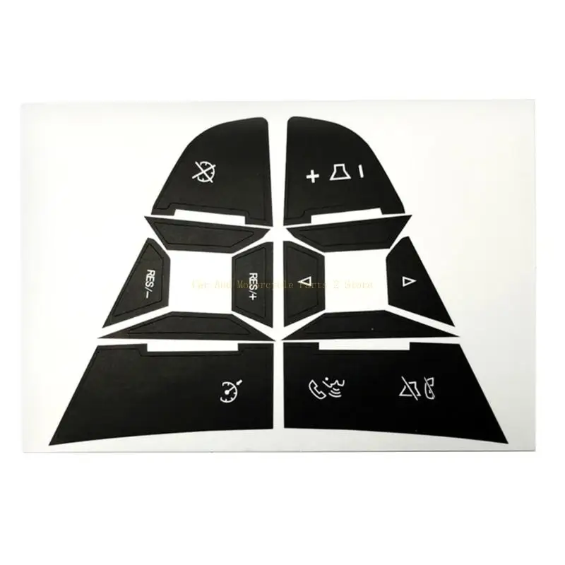 Car Steering Wheel Button Trim Cover for GL8 Decorative Sticker Decals