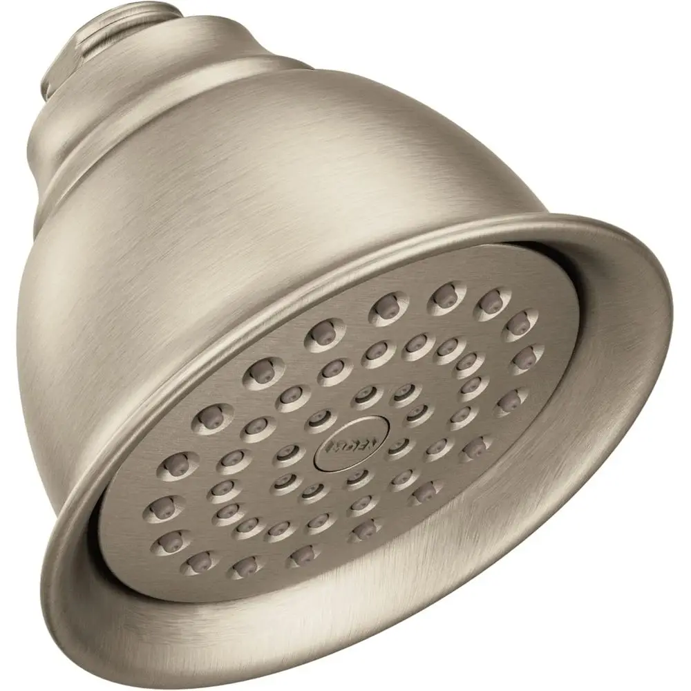

4.38 Brushed Nickel Single Function Shower Head - CL6302BN