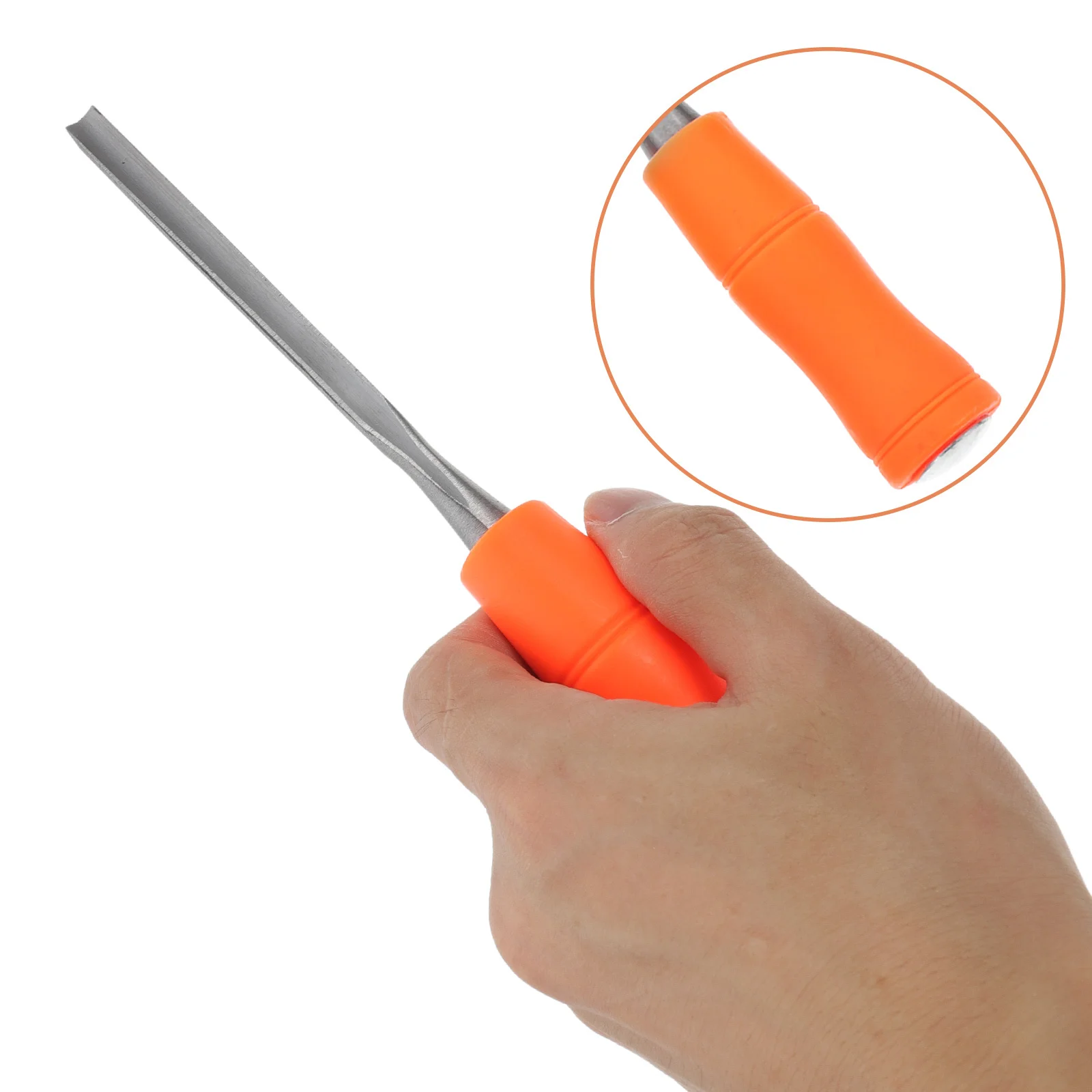 

4pcs Chisel Set 6Mm 12Mm 18Mm 24Mm Gouge Tools Hardened Steel Blades Ergonomic Wood Handle For Carpenter Workshop Diy Craftsmen