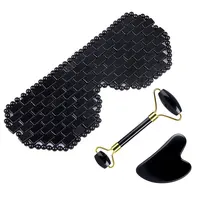 Mascarilla de Ojos de Obsidiana y Set de Masaje