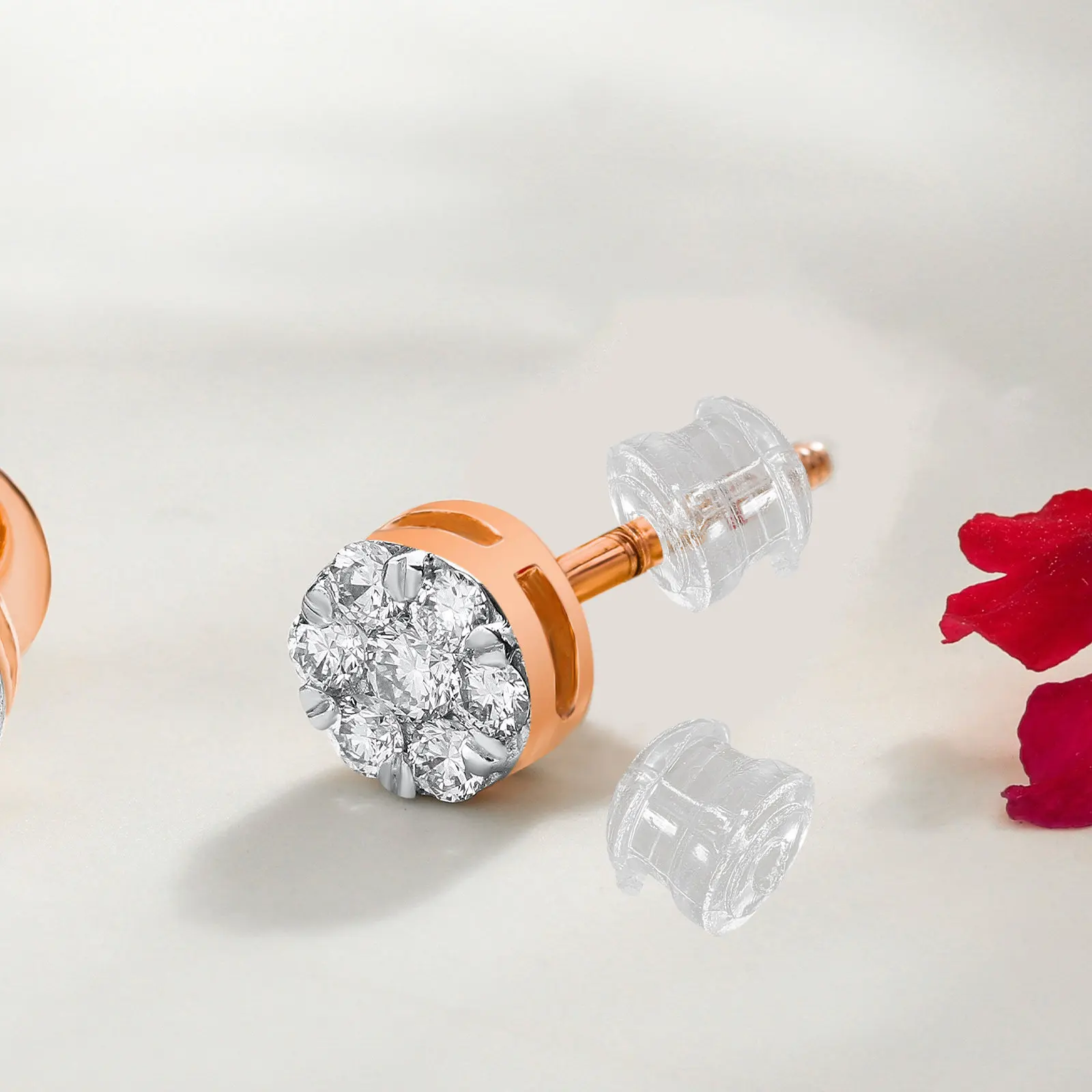 

DIY Earring Backs Secure Locking Earrings Backs for Women Practical Durable Flexible Sturdy Jewelry Findings Earring Backing