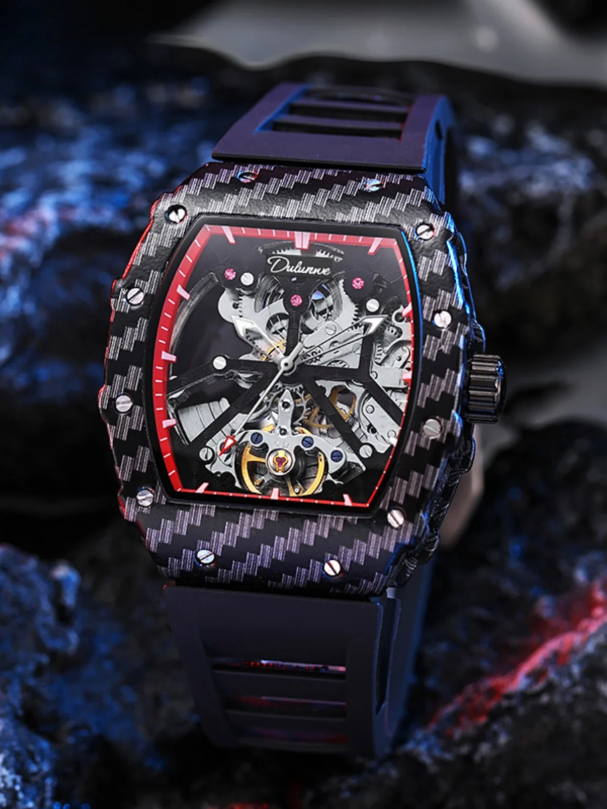 

Durenwei Men's Watch 2020 New Automatic Mechanical Watch with Luminous Design, High-Quality Watch, Men's Watch Clock