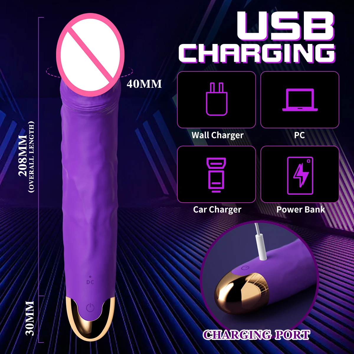 강력한 진동 리얼리틱 딜도 안전한 실리콘 바이브레이터 여성용 질 클리토리스 G 스팟 자극기 성인용 섹스토이