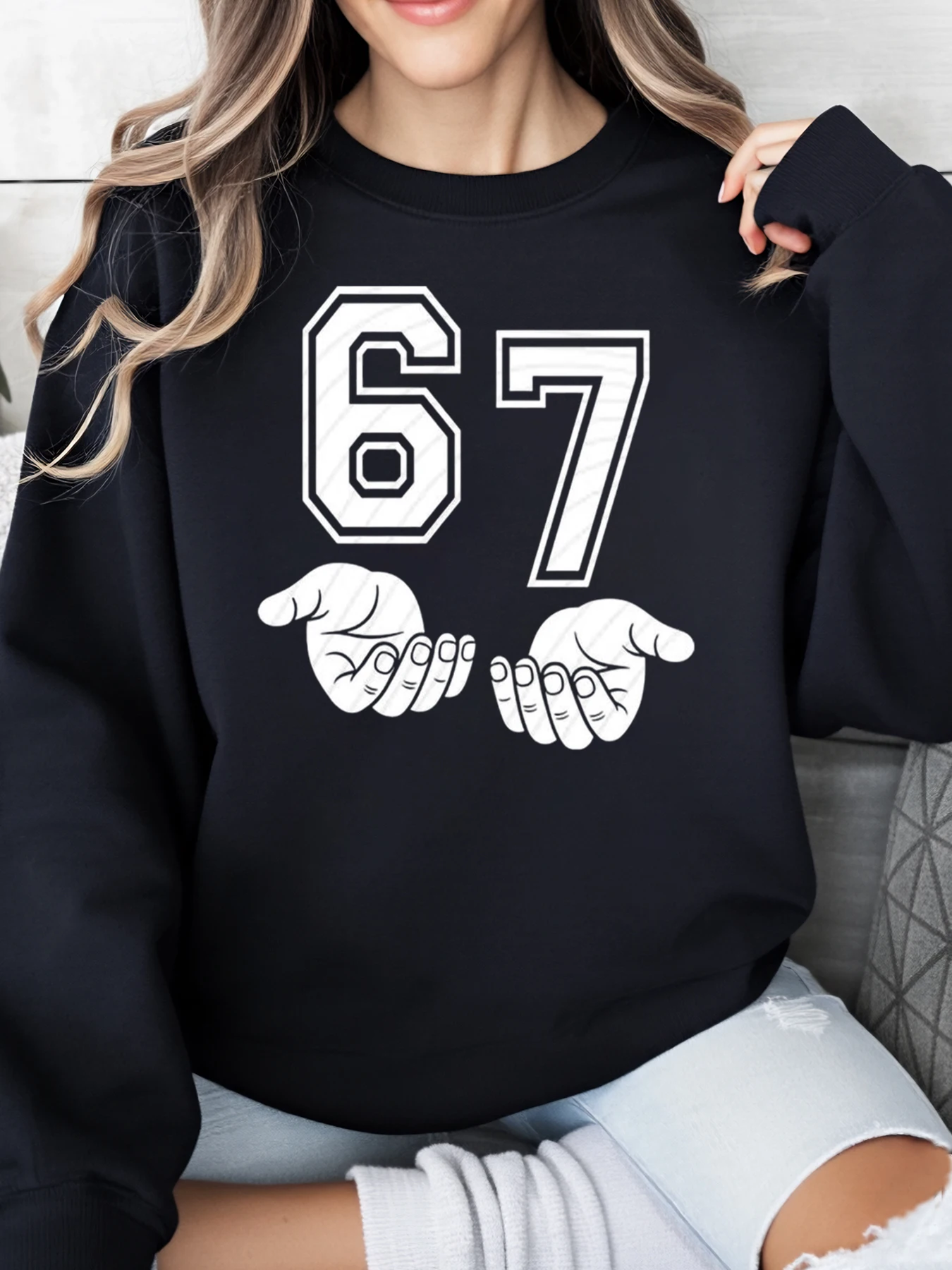 67 Hands Print Hall… - image