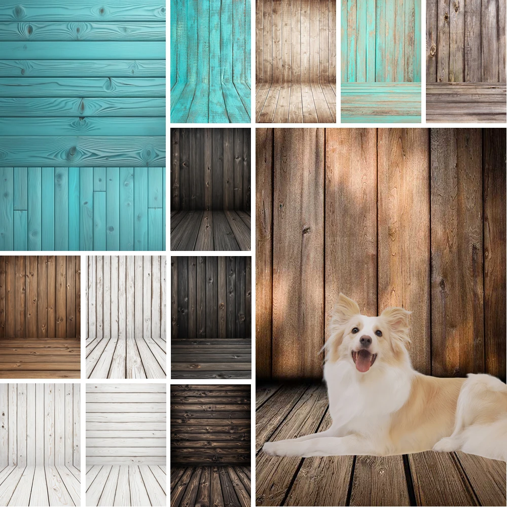

MOON.QG Wood Grain Backdrops For Photography Vintage Plank Texture Photo Background Wallpaper Photobooth Accessories Photo Booth