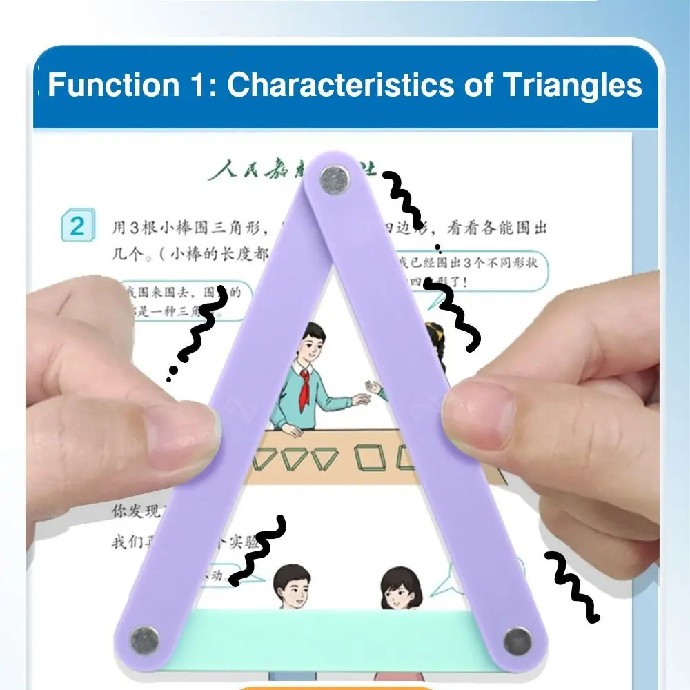 Geometry Knowledge Polygon Demonstrator Mathematics Teaching Aids Student Learning Tools Geometric Figures Teaching Aids