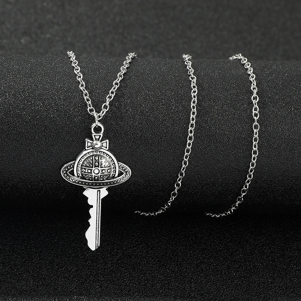 Schlüsselkette im Punk-Vintage-Stil, kreativer Persönlichkeitsanhänger für Männer und Frauen, trendiges Schmuckzubehör – Detail 5