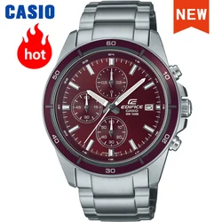 Casio-Quartz Waterproof Chronograph, Business Fashion, Luxury Brand, Edifice Series, New Model, 2023