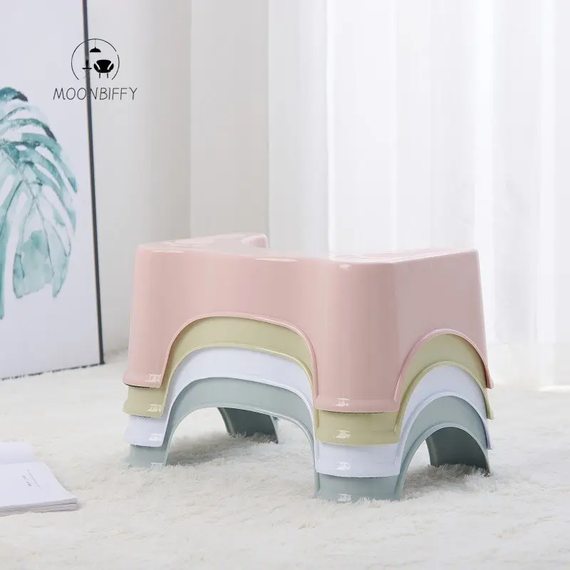 Banheiro Squat Pit Stool, tratamento de WC Doméstico, Artefato De Constipação, Passo Do Pé, Squatty Potty Stool