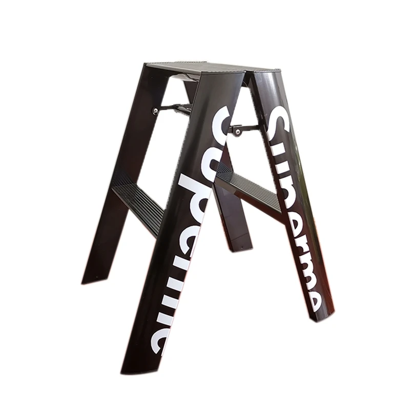 ladder Internet celebrity two-step herringbone ladder folding ladder household aluminum alloy step stool