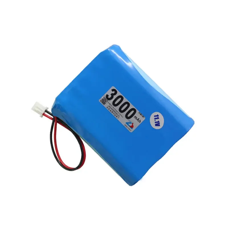 Zhong Shun 3000 мАч 11,1 В оборудование для мониторинга обогреватель квадратный танцевальный динамик 12 В дымовая сигнализация литиевая батарея