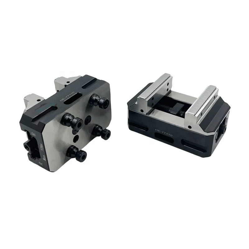 الدقة عمال تباعد 52 مللي متر لقط المدى 0-110 مللي متر الصلب الذاتي توسيط Cnc مطحنة ملزمة HE-77110