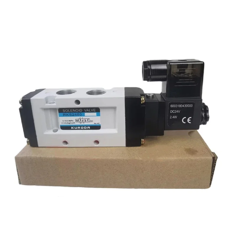 KURODA Solenoid Valves Single Electrically Controlled Directional Valves RKS2450 RKS2420 AC220V DC24V