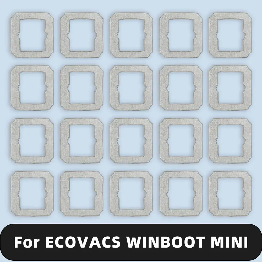 Pano de esfregão compatível com ( ECOVACS WINBOOT MINI / WG841 ) Acessórios de peças de reposição