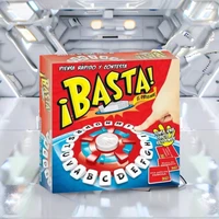 Juego Basta español, juguetes De cartas De reunión familiar De ritmo rápido para adultos y niños, aprendizaje De letras, Lengua española, Juegos De Mesas