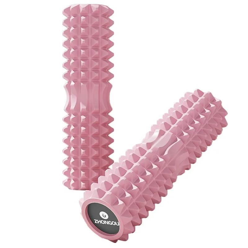 

New Solid EVA Foam Roller Crescent Spike Massage Yoga Column Deep Tissue Recovery Tool for Leg Back Muscle Relax Gym Home