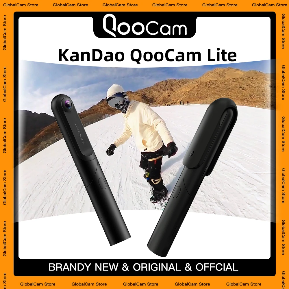 Kandao QooCam Lite 4K 360 Camera Panoramic camera Portable Vlog