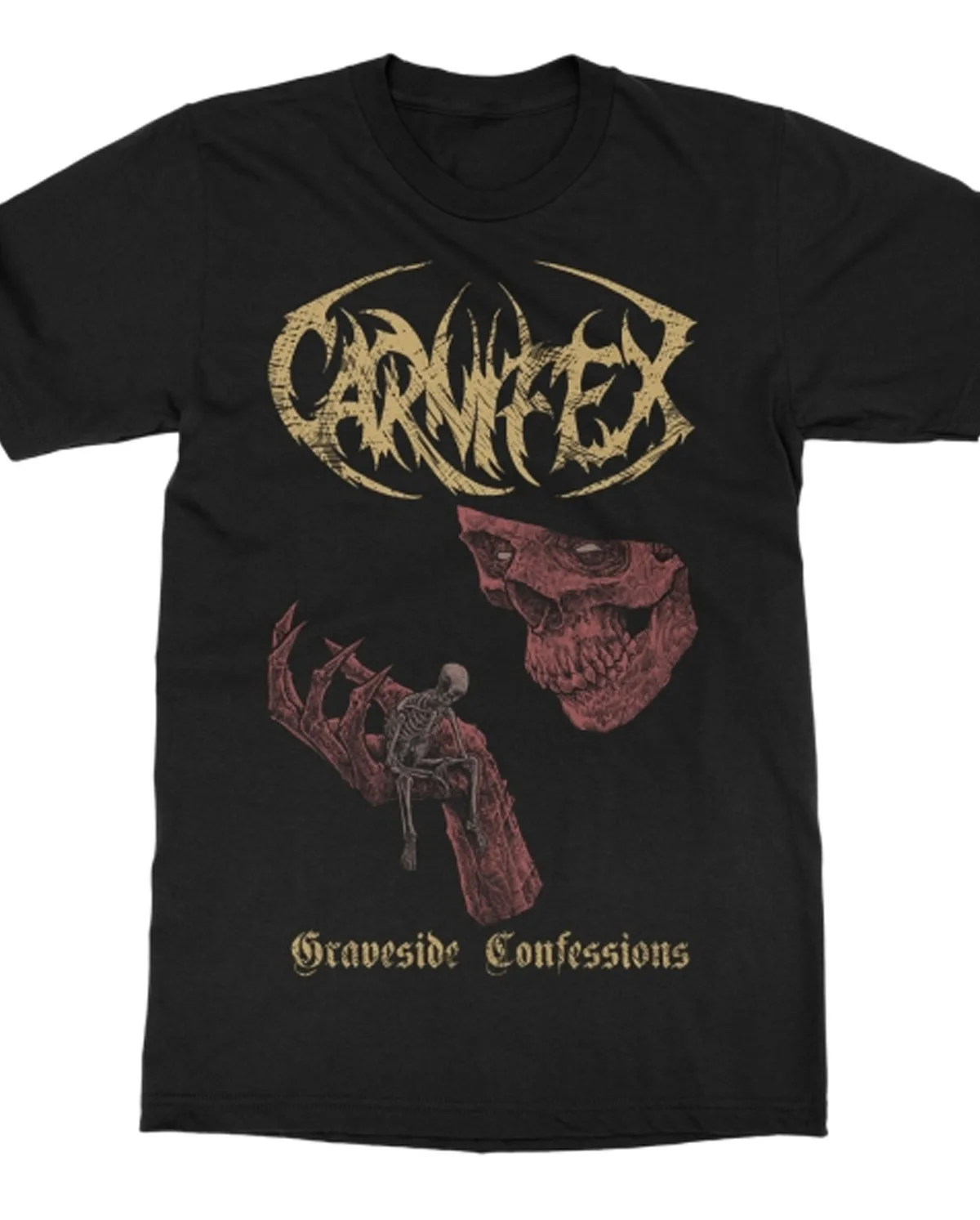 Carnifex band Graveside Confessions black T shirt short sleeve All sizes TA5478