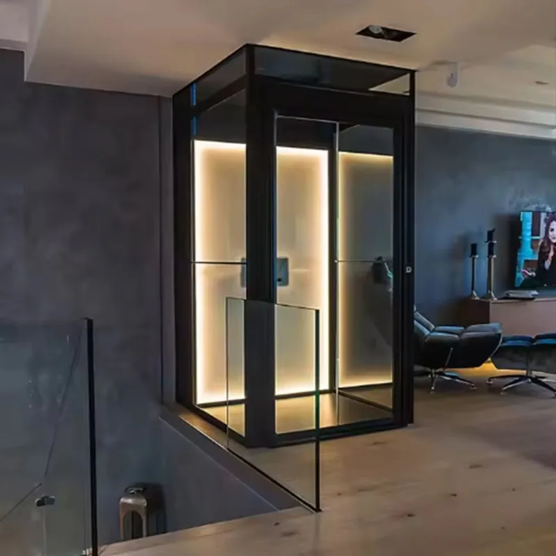 مبيعات المصنع المباشرة القابلة للتخصيص لمصاعد الركاب الجر، المصاعد الهيدروليكية المنزلية الصغيرة، مصاعد رائعة لمشاهدة معالم المدينة