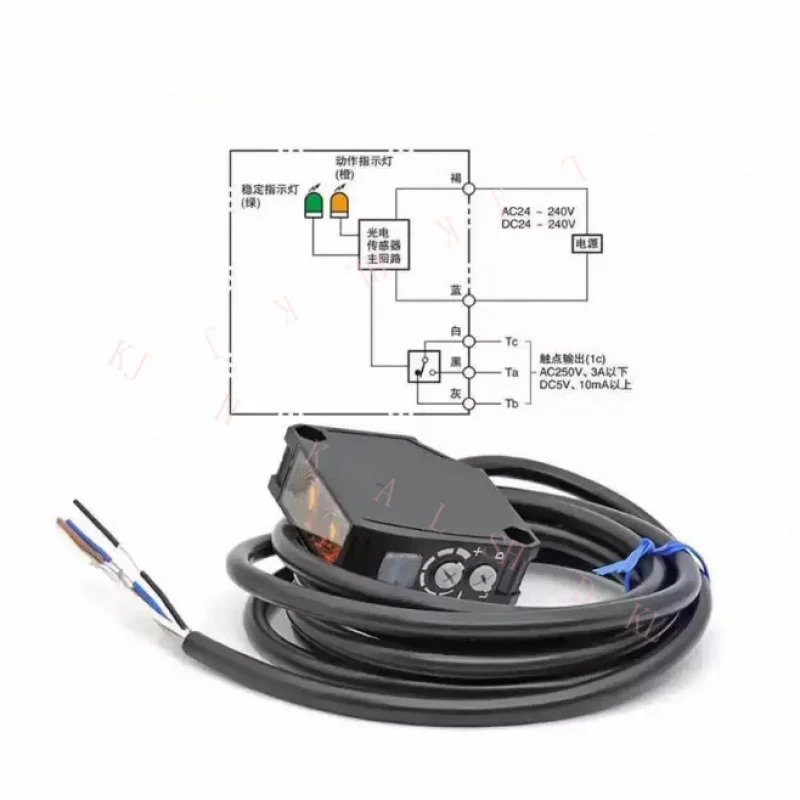 NN   1pc New  FOR  Photoelectric Switch E3JK-RR12-C E3JK-RR12C #pq