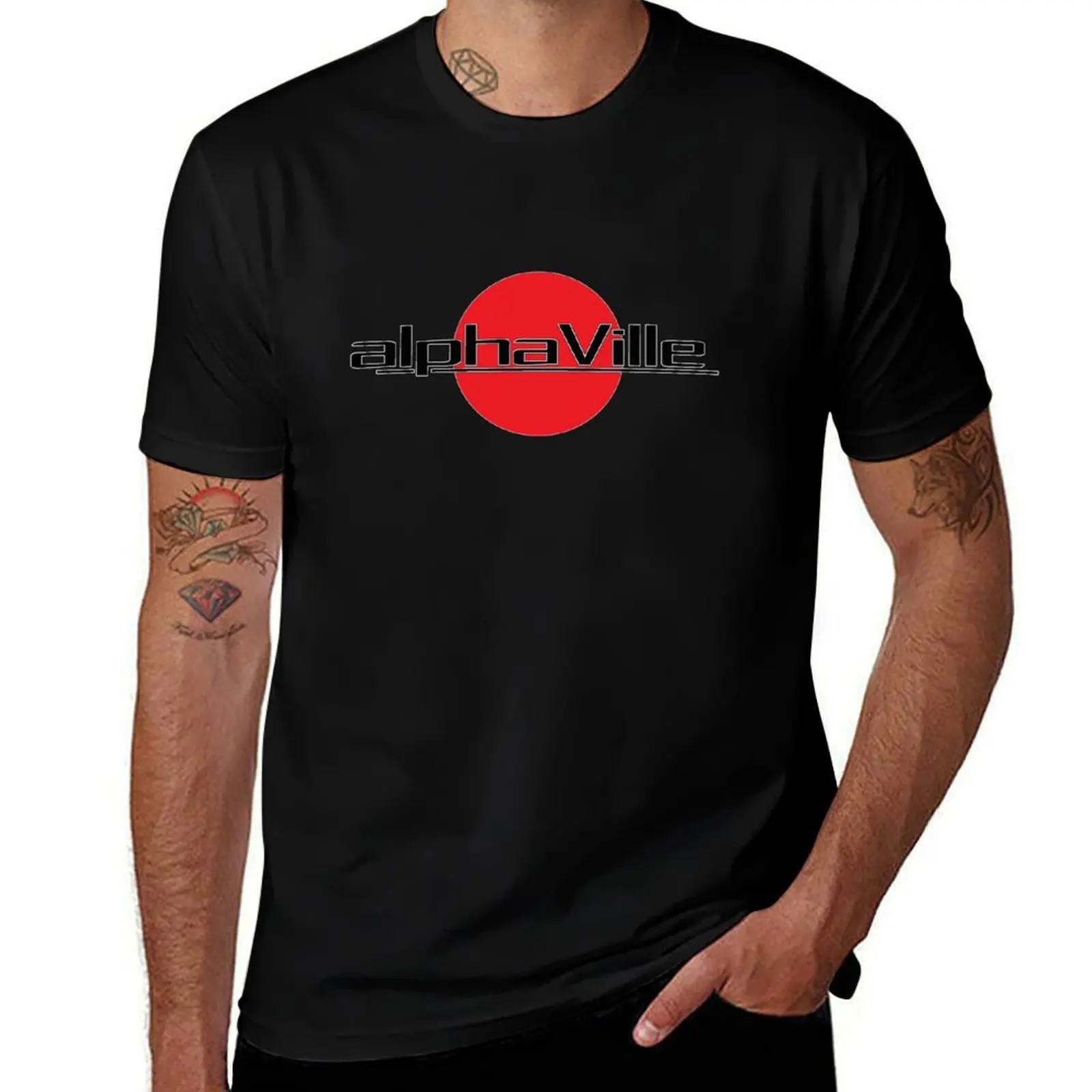 

alphaville T-Shirt Minimalist Graphic Tee Shirt